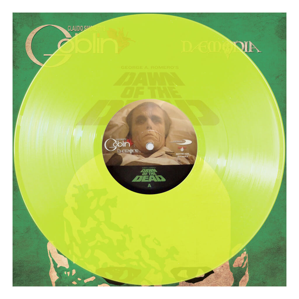 Dawn of the Dead - Soundtrack - LP - Transparent Lime Vinyl