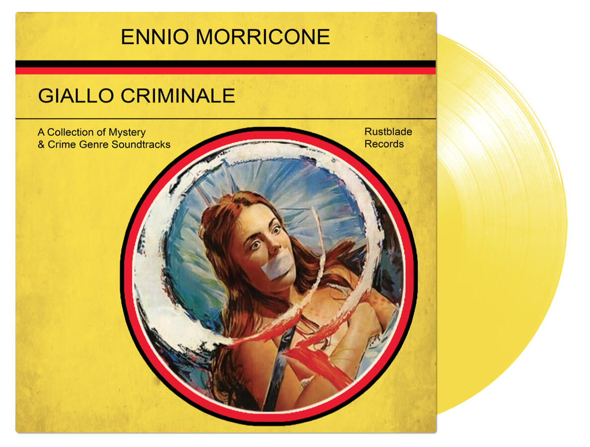 Ennio Morricone - Giallo Criminale LP - Yellow vinyl
