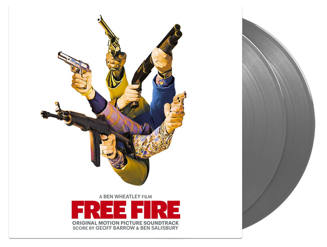Free Fire - OST - 2XLP - Silver Vinyl