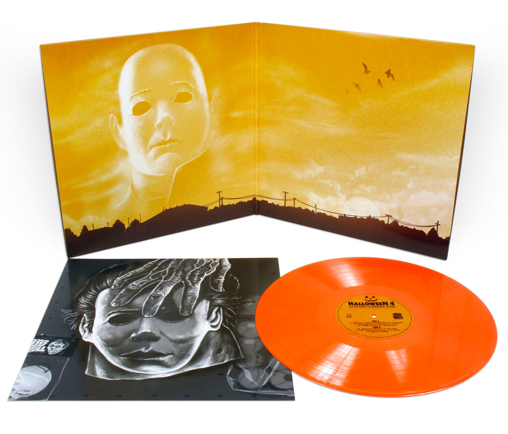 Halloween 4: The Return Of Michael Myers - OST - LP - Spread with Orange Vinyl