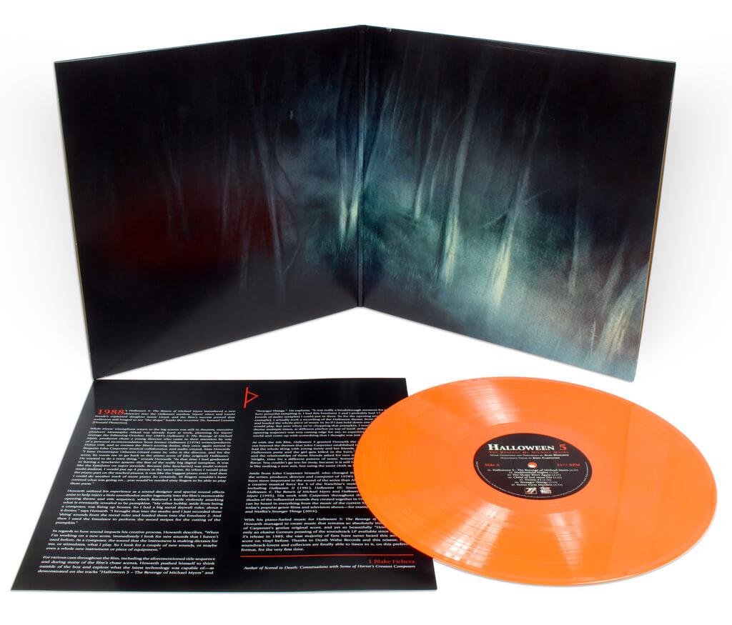 Halloween 5: The Revenge Of Michael Myers - OST - LP - Spread with Orange Vinyl