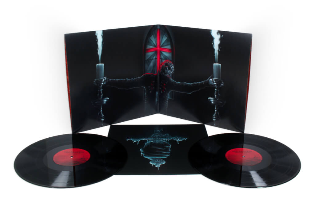 Hellraiser III: Hell On Earth - OST - 2XLP - Spread and black Vinyl