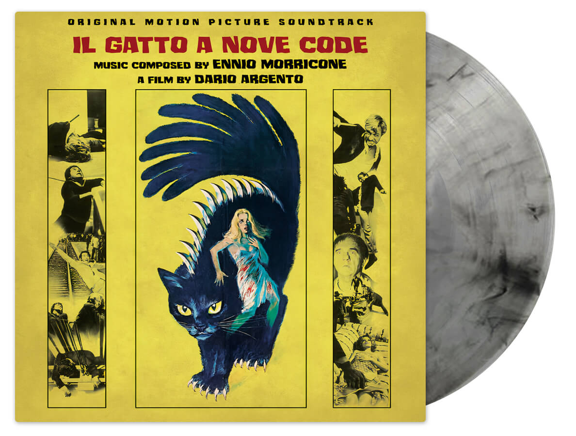 Il Gatto A Nove Code - OST - LP - Transparent Black Cat Smoke Vinyl
