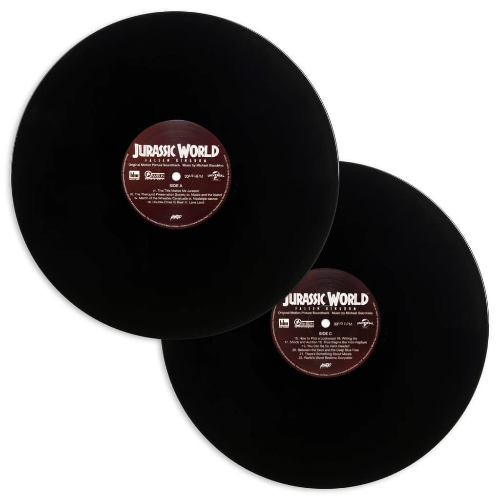 Jurassic World: Fallen Kingdom - OST - 2XLP - Black Vinyl