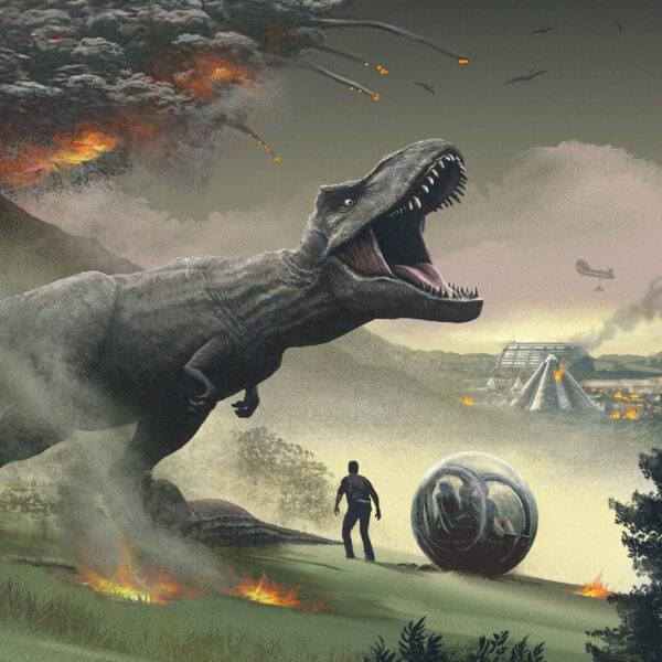 Jurassic World: Fallen Kingdom - OST - 2XLP - Front Artwork