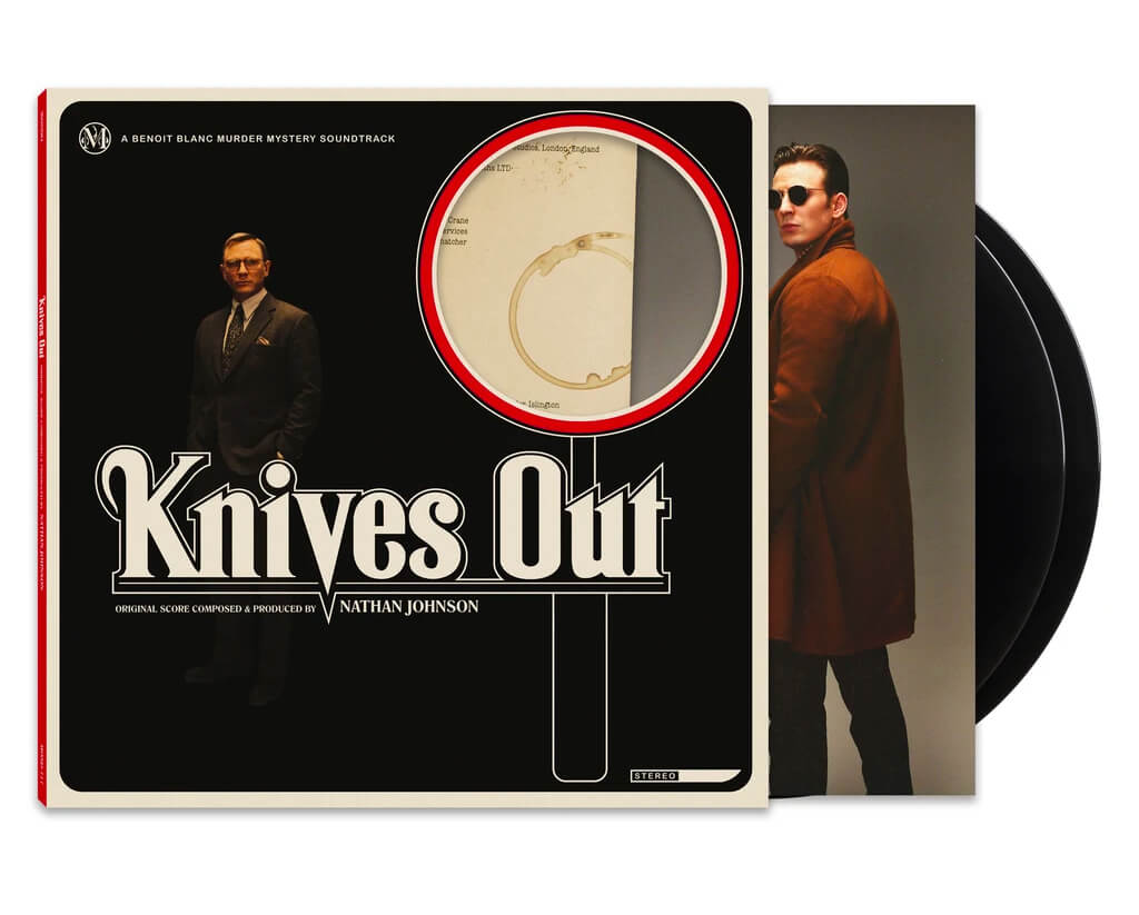 Knives Out - OST- 2XLP - Cover and vinyl
