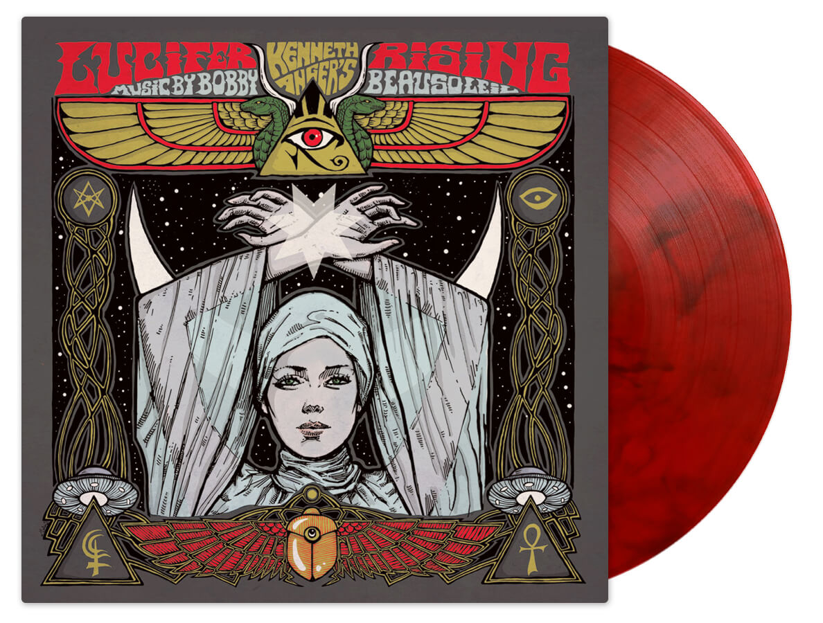 Lucifer Rising - OST - LP - Red Marble Vinyl