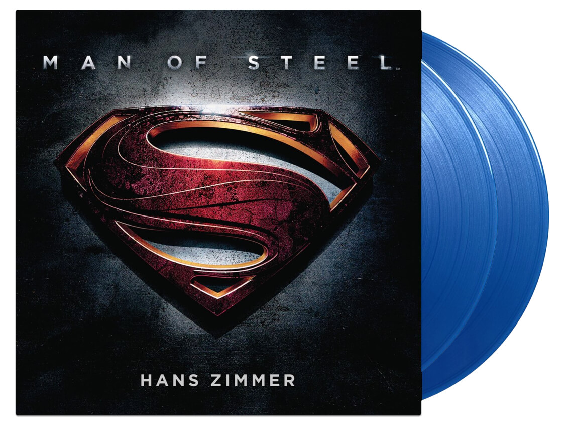 Man Of Steel - OST - 2XLP - Translucent Blue Vinyl