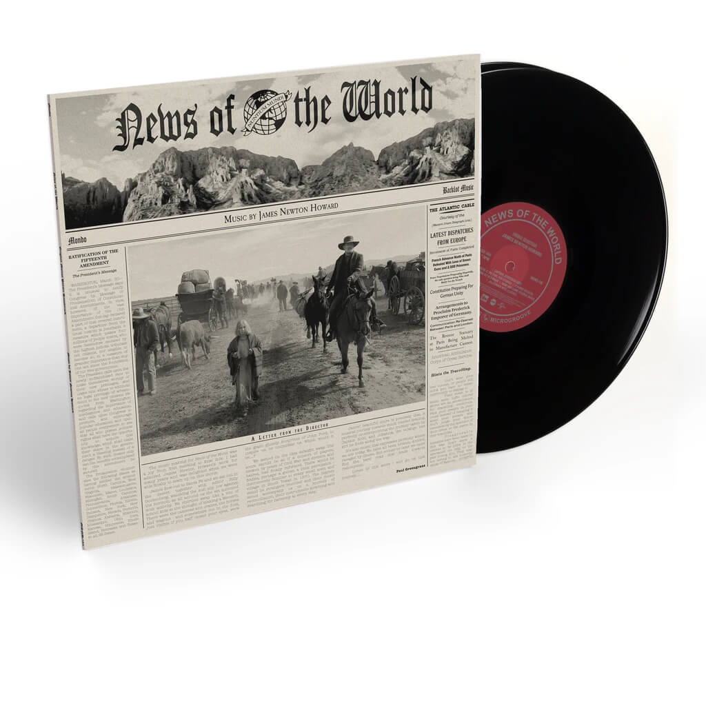 News of the World - OST - 2XLP - Cover & Vinyl