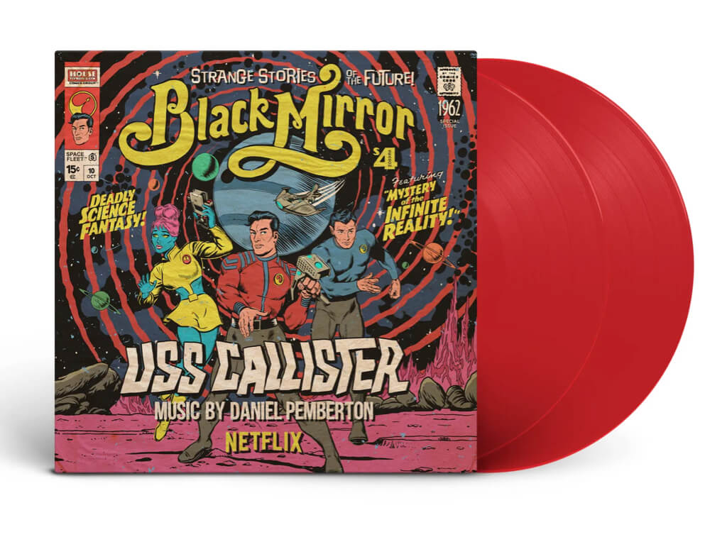 Black Mirror: USS Callister - OST - LP - Cover and Red Vinyl