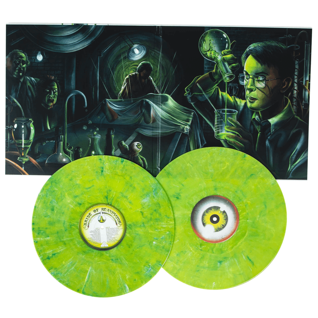 Bride Of Re-Animator - OST - 2XLP - Gatefold and “Re-Agent” Colored Vinyl
