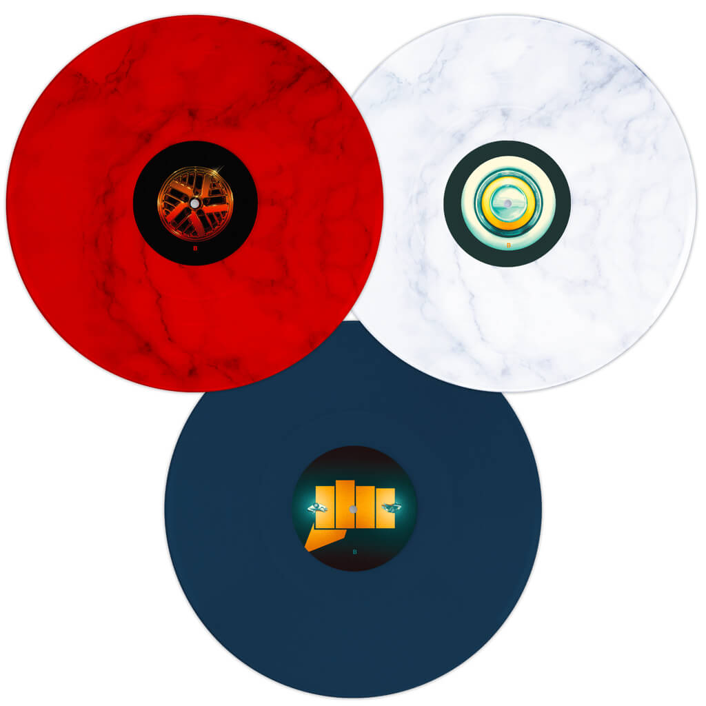 Cobra Kai - OST - 3XLP - Red, White, & Blue Marble Vinyl