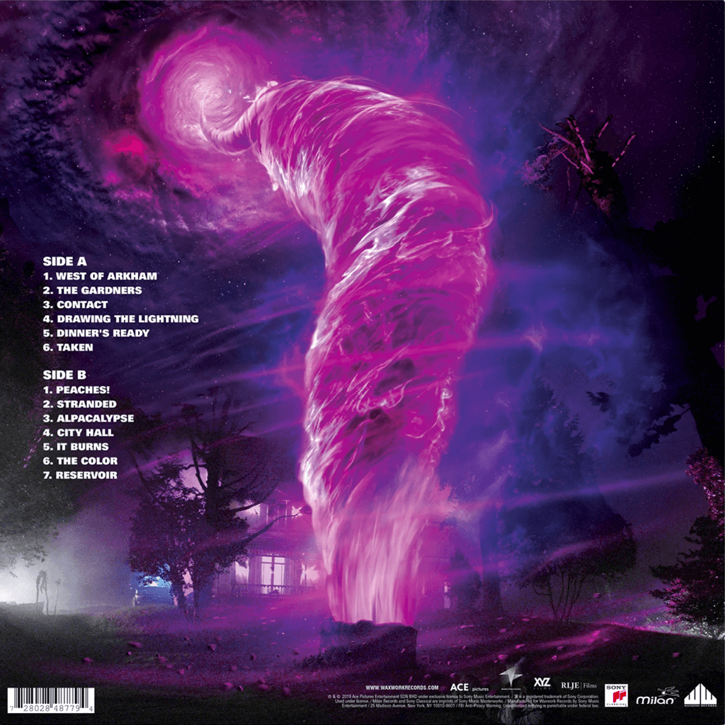 Color Out Of Space - OST - LP - Back Artwork