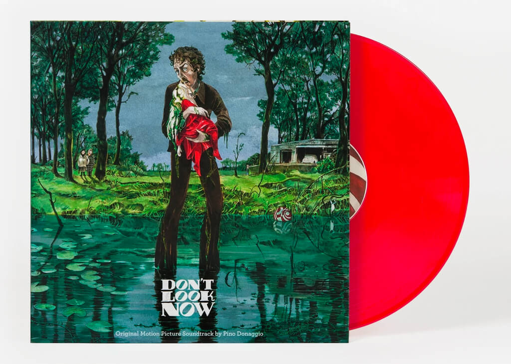 Don't Look Now - OST - LP - Cover and Opaque Red and Translucent Red Swirl Vinyl