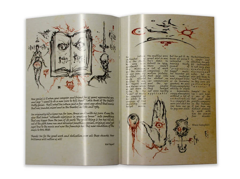 Evil Dead: A Nightmare Reimagined - 2XLP - Necronomicon booklet 2
