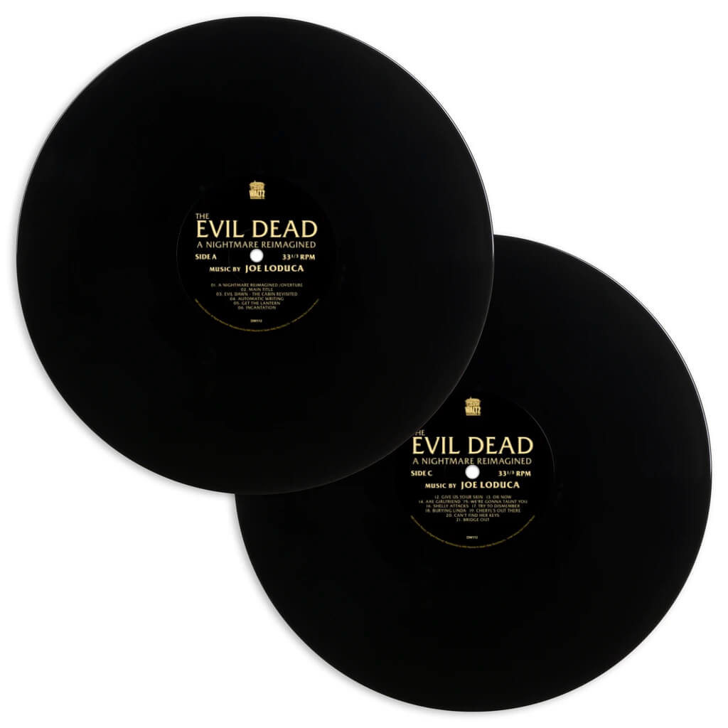 Evil Dead: A Nightmare Reimagined - 2XLP - Black Vinyl