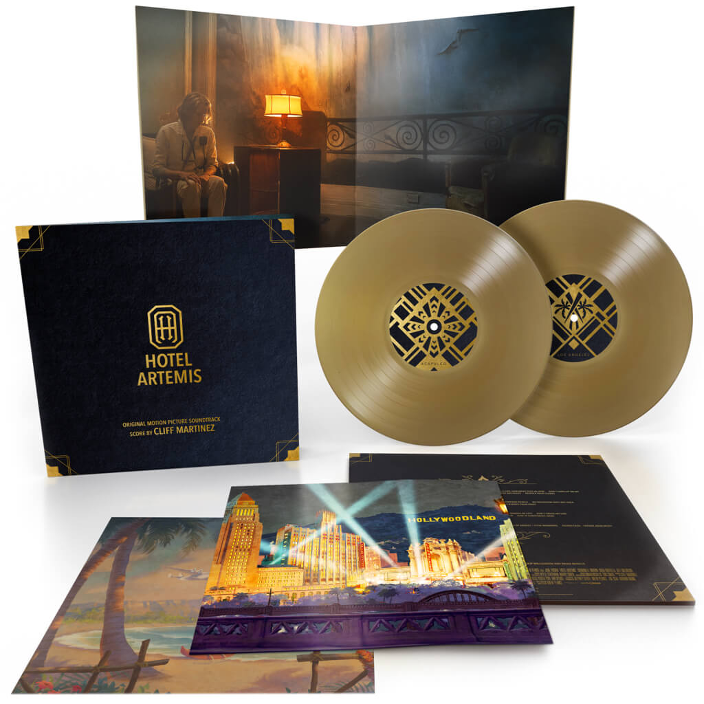 Hotel Artemis - OST - 2XLP - Gold Vinyl