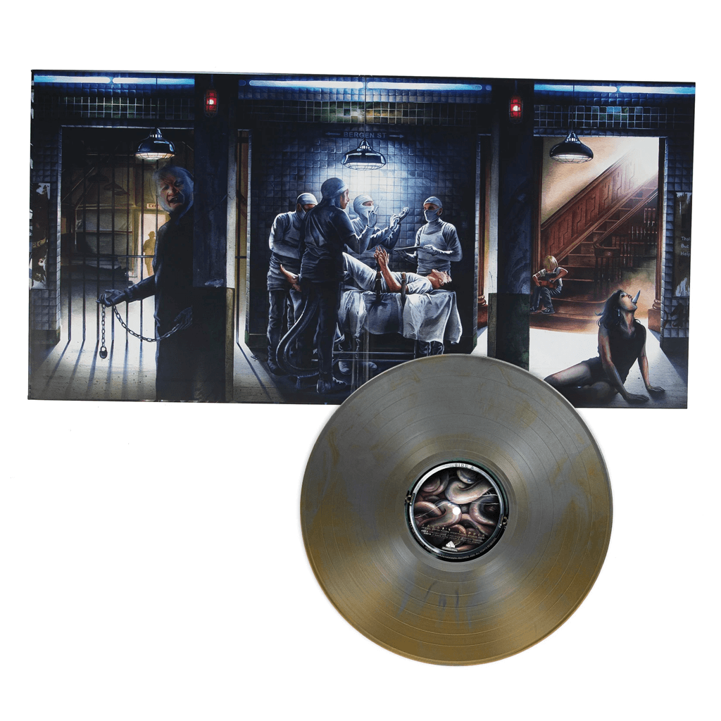 Jacob's Ladder - OST - LP - Gatefold and “Subway Hallucination” Metallic Silver and Metallic Gold Swirled Vinyl