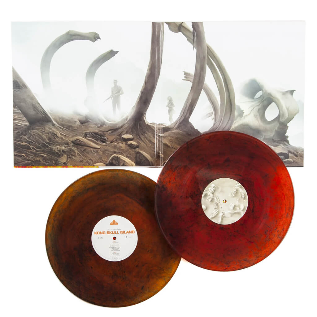 Kong: Skull Island - OST - 2XLP - Gatefold and Orange With Black Swirl Vinyl
