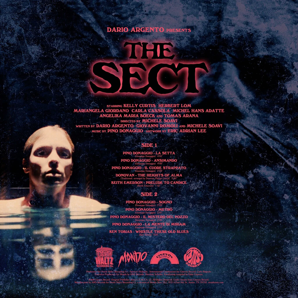La Setta (The Sect) - OST - LP - Back Artwork