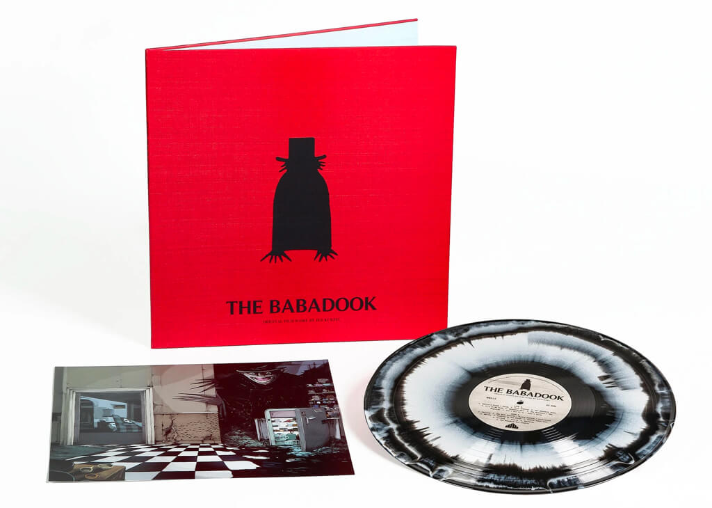 The Babadook - OST - LP - Cover, Sleeve and Black with White Swirl Colored Vinyl