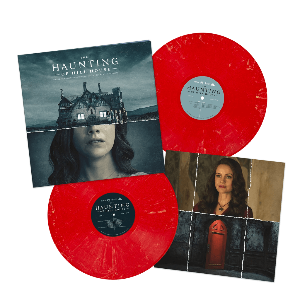 The Haunting Of Hill House - OST - 2XLP - Front Artwork - Red Marble Vinyl and Cover