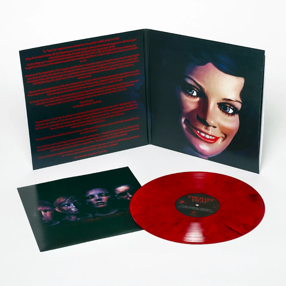 Tourist Trap - OST - LP - Gatefold and Blood Red with Black Marble Vinyl