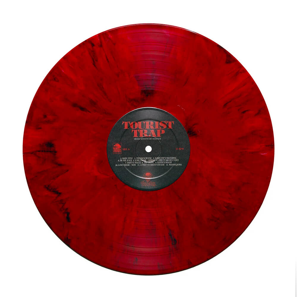 Tourist Trap - OST - LP - Blood Red with Black Marble Vinyl