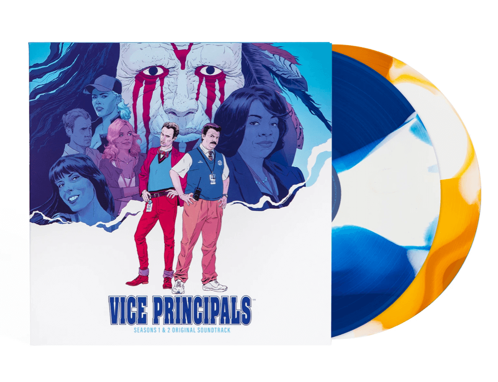 Vice Principals - OST - 2XLP - Cover and Colored Vinyl