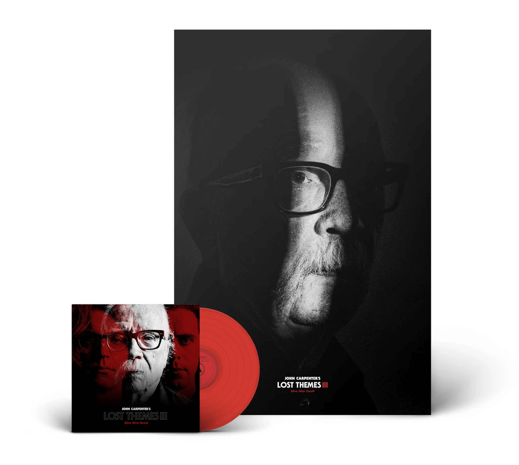 John Carpenter - Lost Themes III: Alive After Death - LP - Poster and Red Vinyl