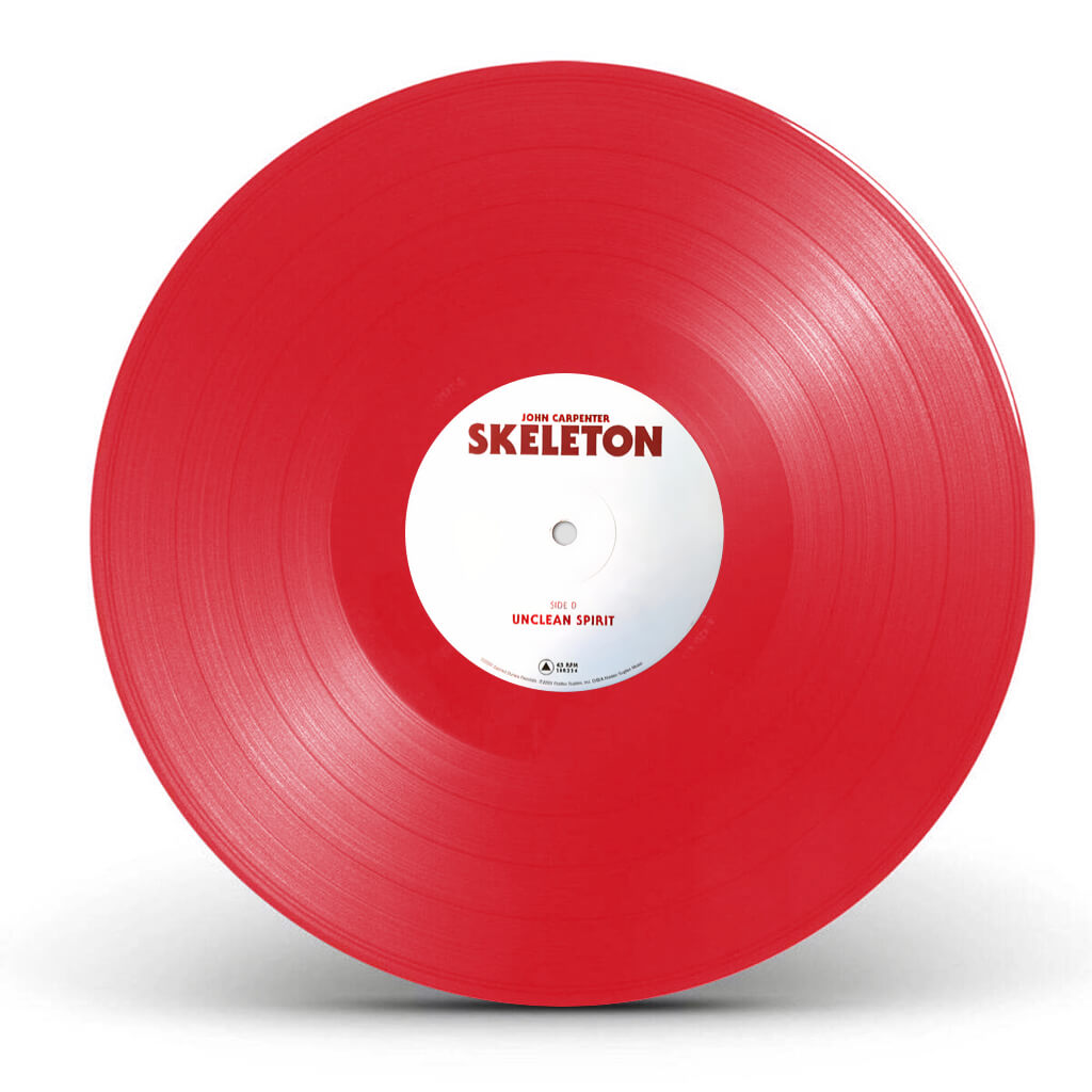John Carpenter - Skeleton b/w Unclean Spirit - 12" - Blood Red Vinyl