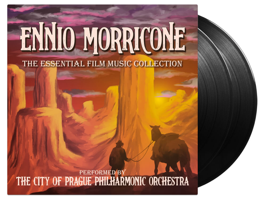 The City of Prague Philharmonic Orchestra - The Essential Ennio Morricone Film Music Collection - 2XLP - Black Vinyl