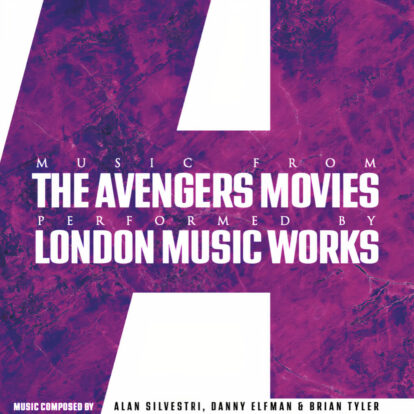 The London Music Works - Music From The Avengers Movies - LP - Front Artwork