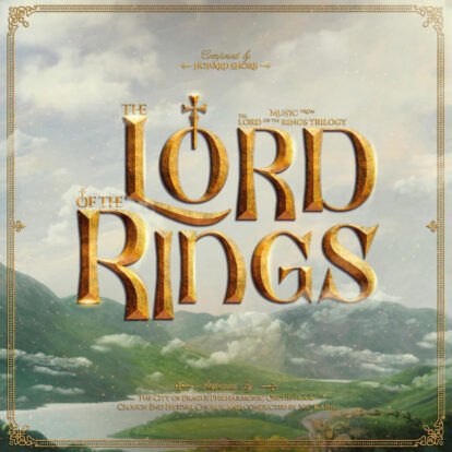 The City Of Prague Philharmonic Orchestra - Music From The Lord Of The Rings Trilogy - 3XLP - Front Artwork