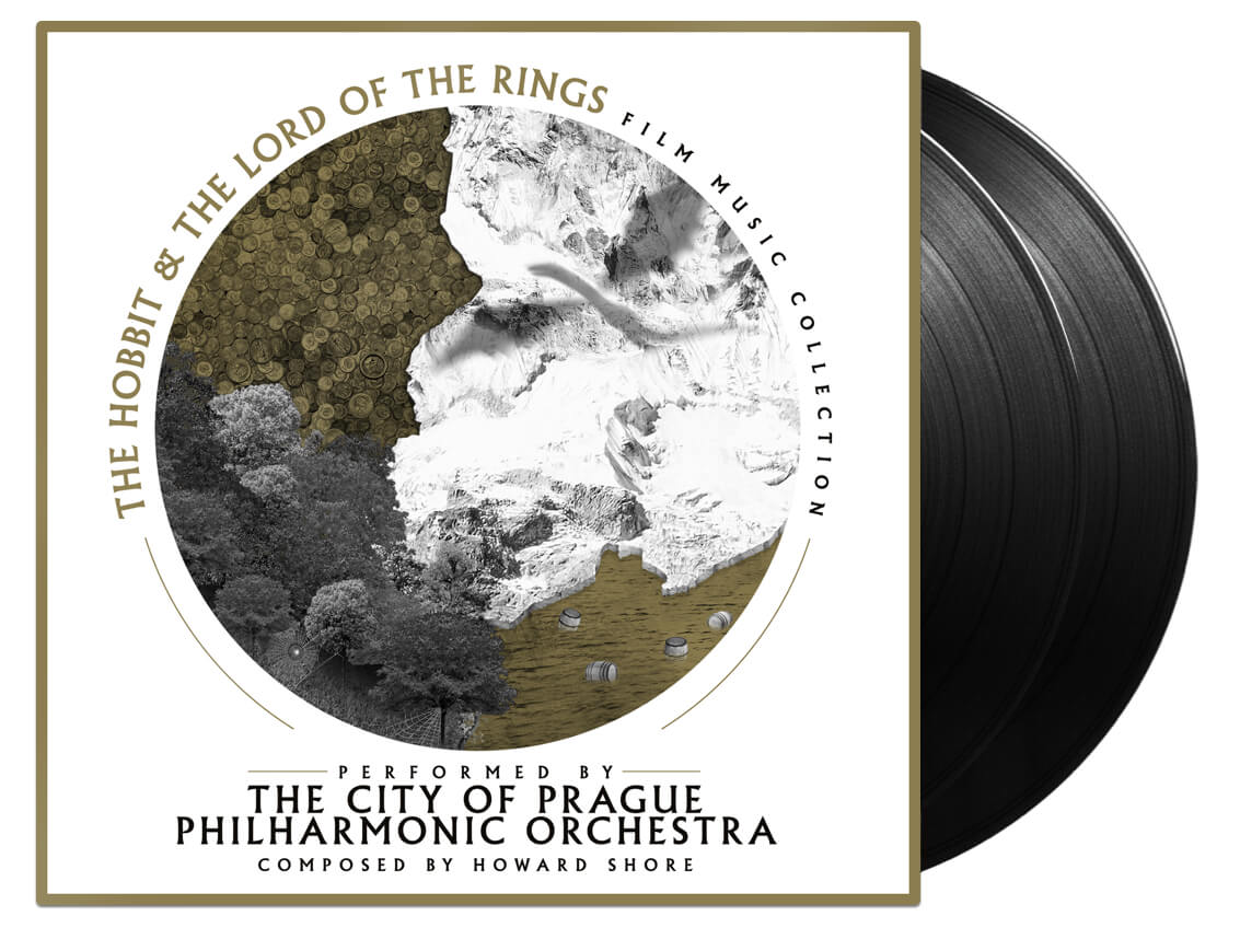 The City of Prague Philharmonic Orchestra - The Hobbit & The Lord Of The Rings Film Music Collection - 2XLP - Black Vinyl