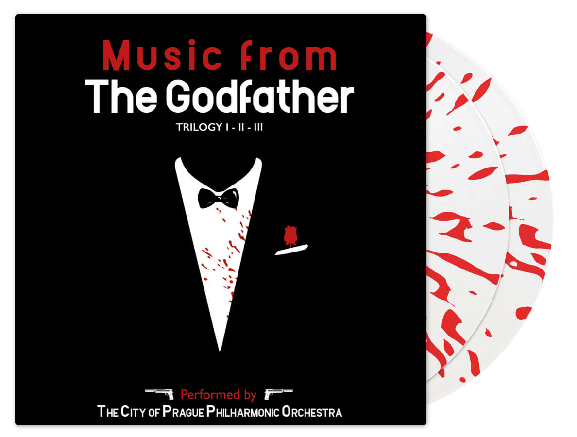 The City Of Prague Philharmonic - The Godfather Soundtrack - Trilogy I • II • III - Red White Splatter