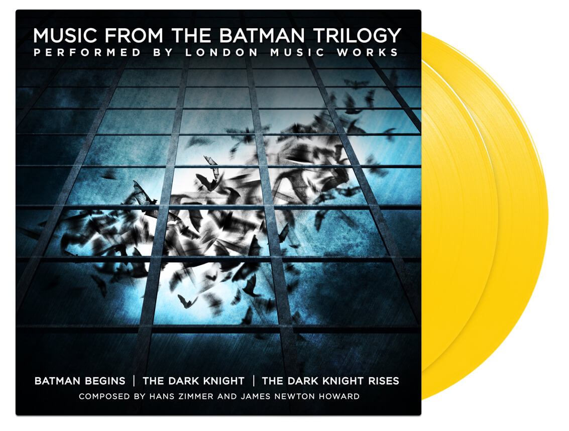 The London Music Works - Music From The Batman Trilogy - 2XLP - Yellow vinyl