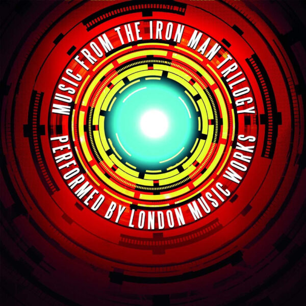 The London Music Works - Music from the Iron Man Trilogy - 2XLP - Front Artwork