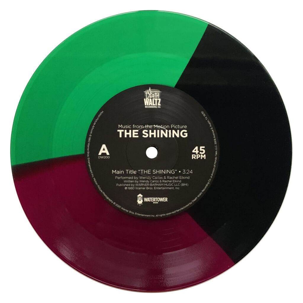 The Shining - Selections from the OST - 7″ - Green, Black, and Purple Tri-Color Vinyl